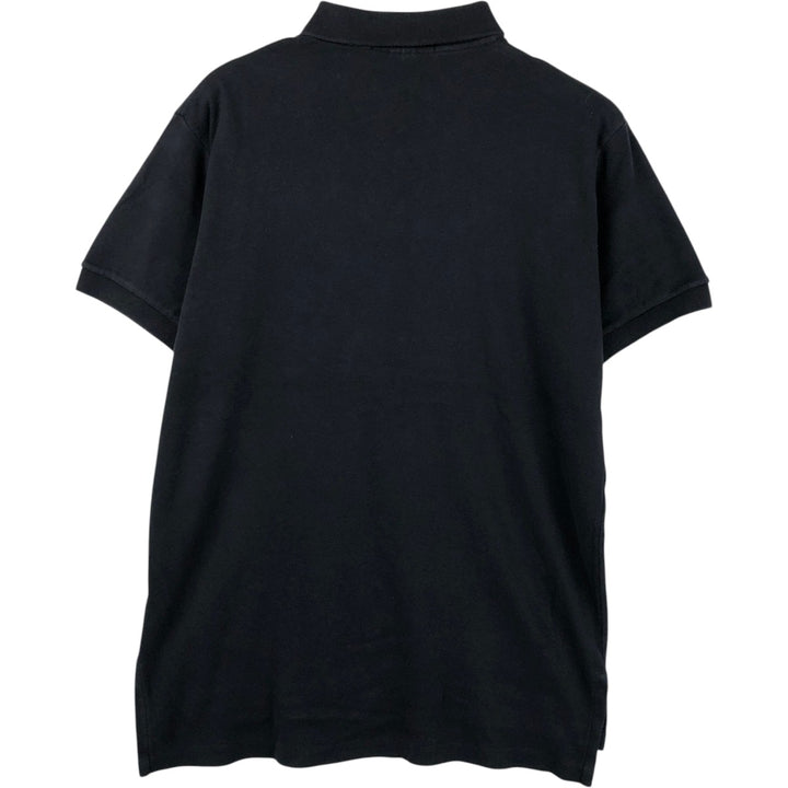 Ralph Lauren POLO by Ralph Lauren short sleeve polo shirt, men's size L cotton black type Vintage Second Hand