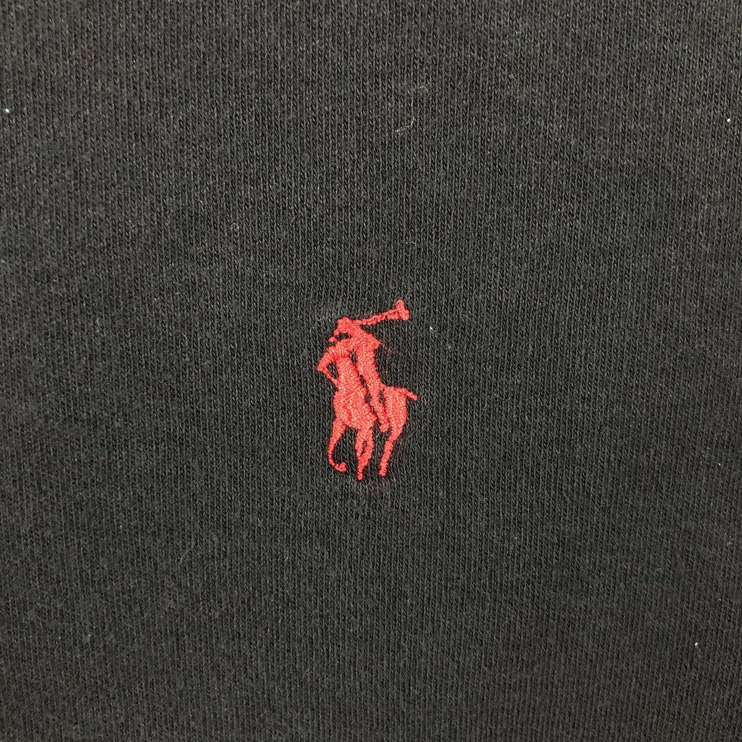 Ralph Lauren POLO by Ralph Lauren short sleeve polo shirt, men's size L cotton black type Vintage Second Hand