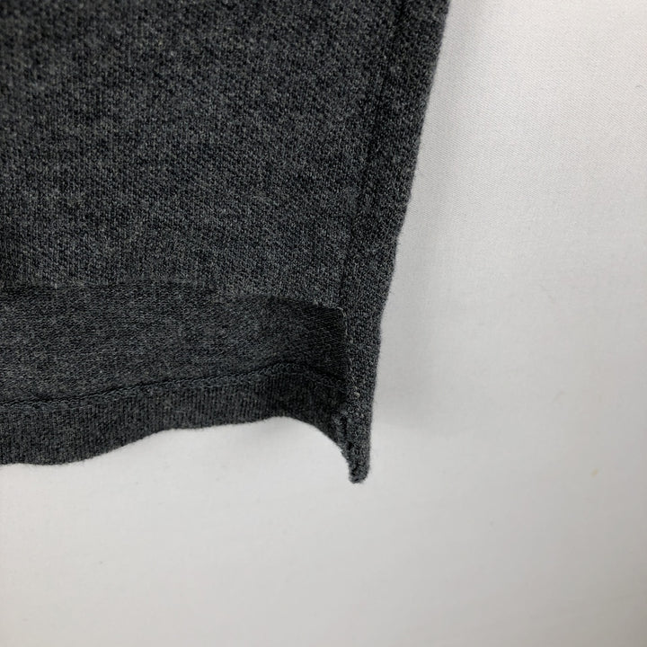 Ralph Lauren POLO by Ralph Lauren short sleeve polo shirt, men's XL size cotton Charcoal Vintage Second Hand