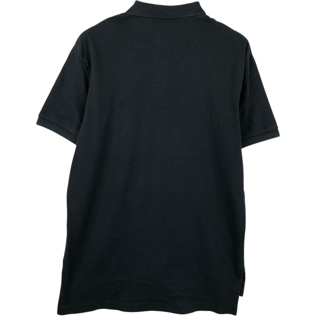 Ralph Lauren POLO by Ralph Lauren short sleeve polo shirt, men's size M cotton black type Vintage Second Hand