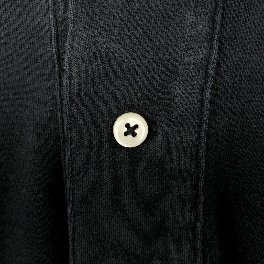 Ralph Lauren POLO by Ralph Lauren short sleeve polo shirt, men's size M cotton black type Vintage Second Hand