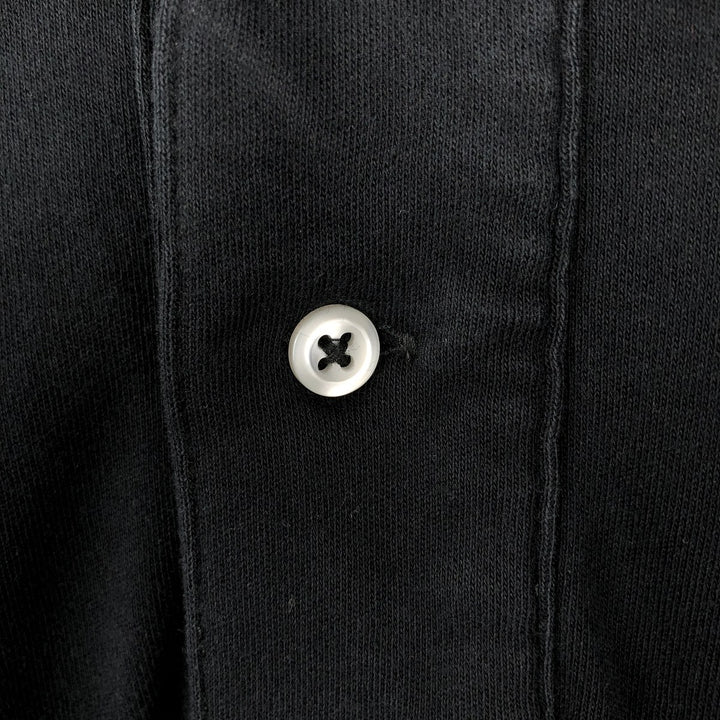 Ralph Lauren POLO by Ralph Lauren short sleeve polo shirt, men's size M cotton black type Vintage Second Hand