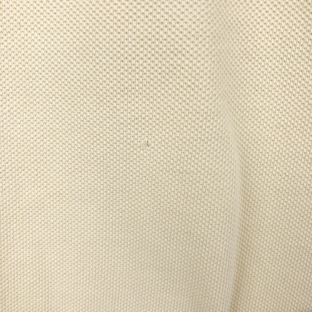 Burberry's short sleeve polo shirt, made in the USA, size M for men cotton yellow type Vintage Second Hand