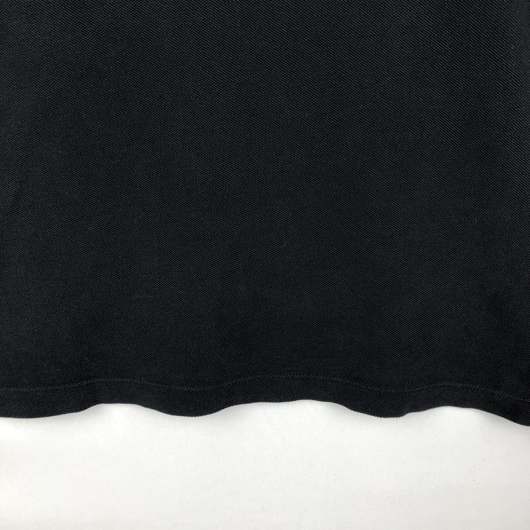 Burberry's BRIT short-sleeved polo shirt, men's size XL cotton black type Vintage Second Hand