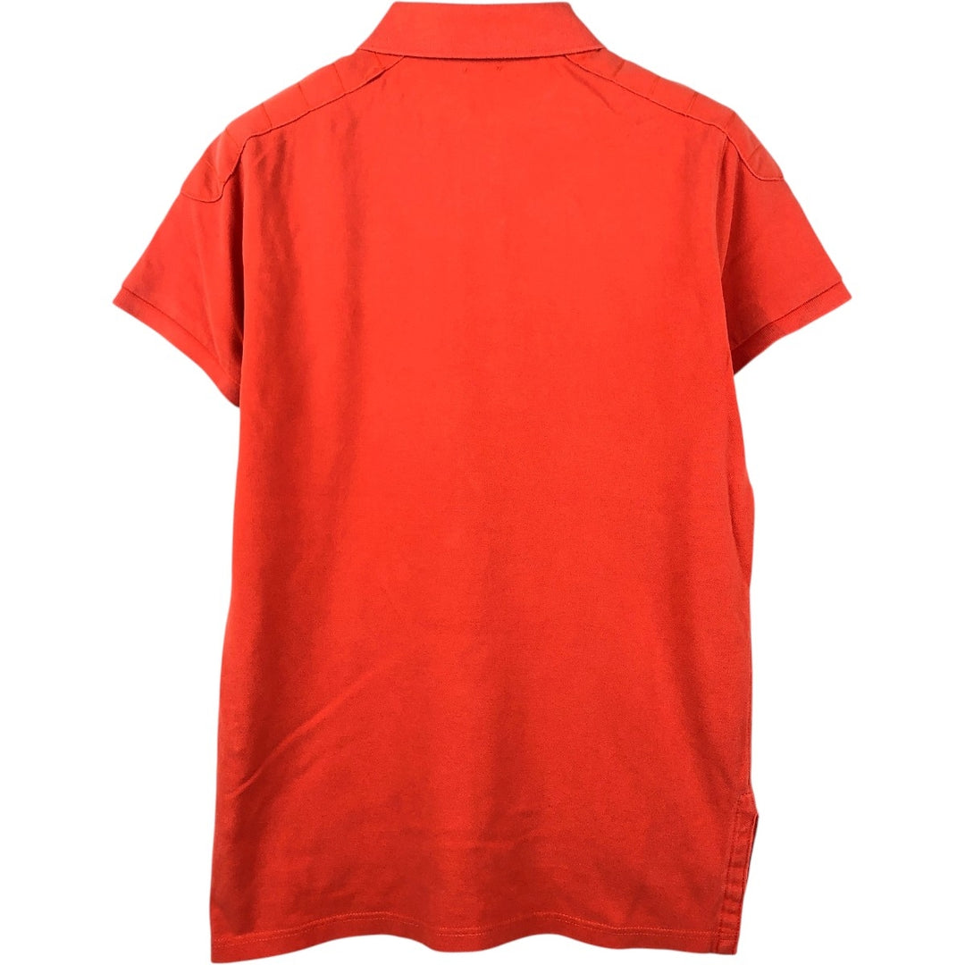 Ralph Lauren POLO RALPH LAUREN CUSTOM FIT short sleeve polo shirt men's size S cotton orange type Vintage Second Hand