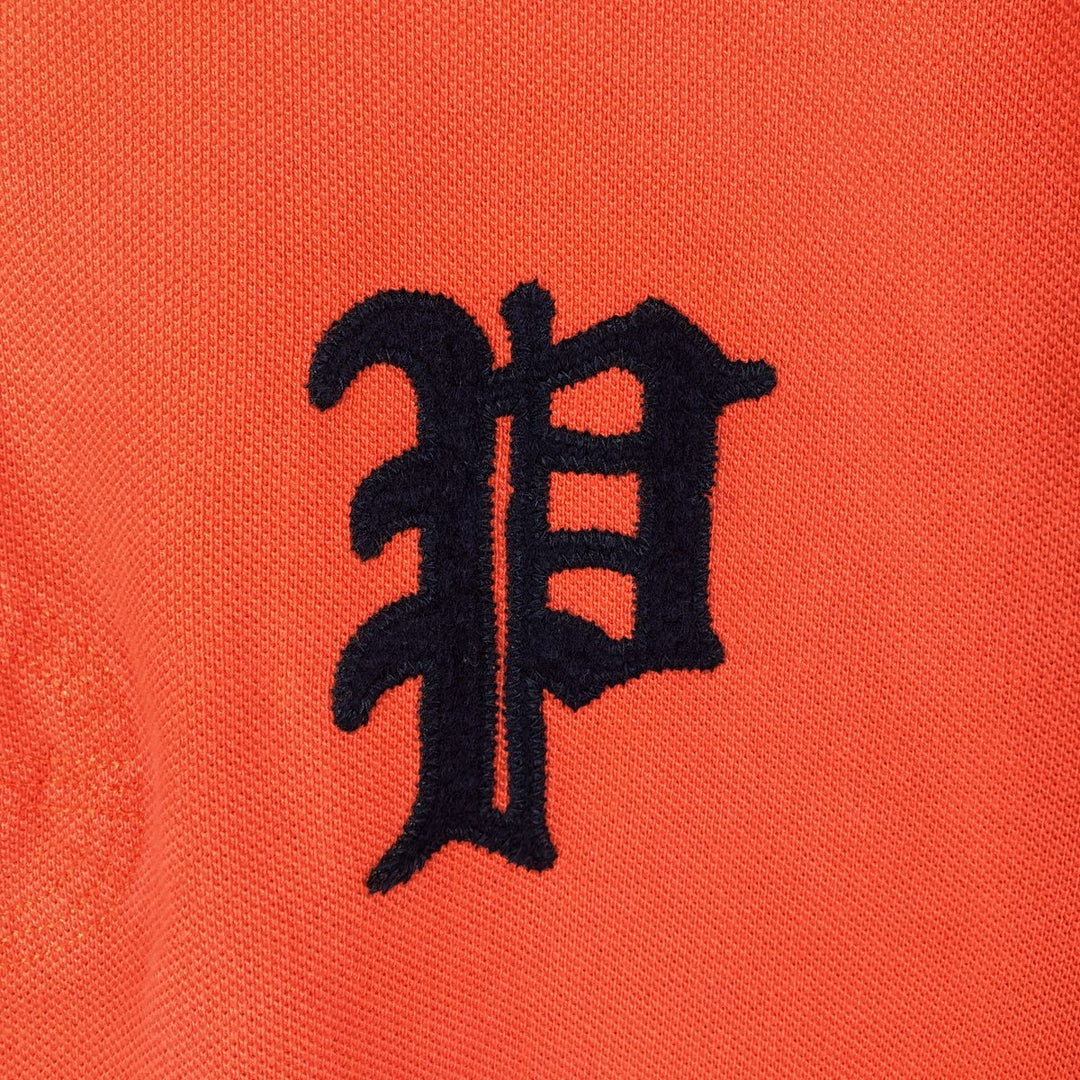 Ralph Lauren POLO RALPH LAUREN CUSTOM FIT short sleeve polo shirt men's size S cotton orange type Vintage Second Hand