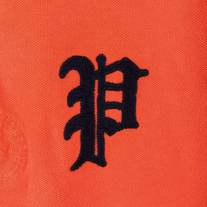 Ralph Lauren POLO RALPH LAUREN CUSTOM FIT short sleeve polo shirt men's size S cotton orange type Vintage Second Hand