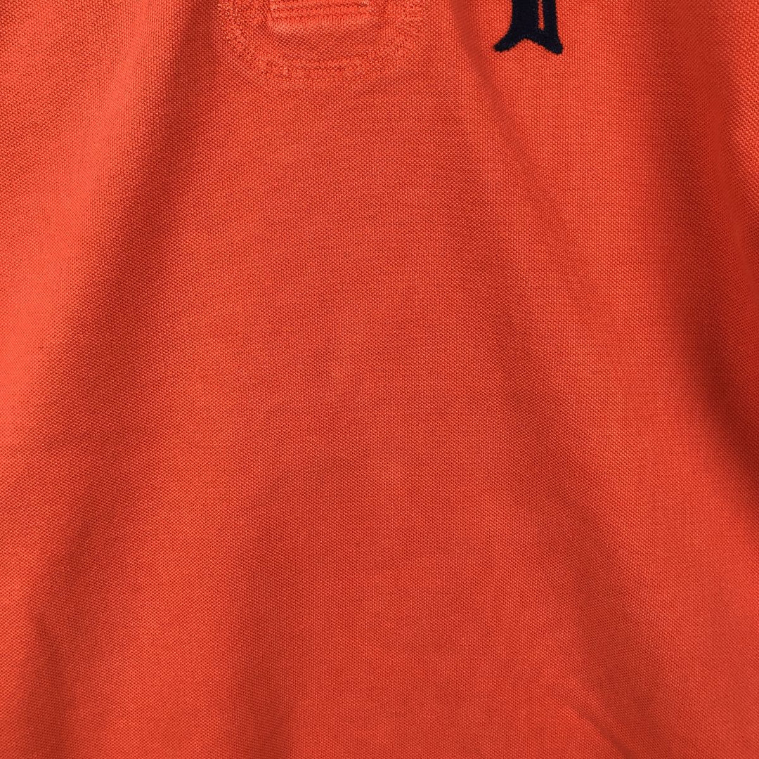 Ralph Lauren POLO RALPH LAUREN CUSTOM FIT short sleeve polo shirt men's size S cotton orange type Vintage Second Hand