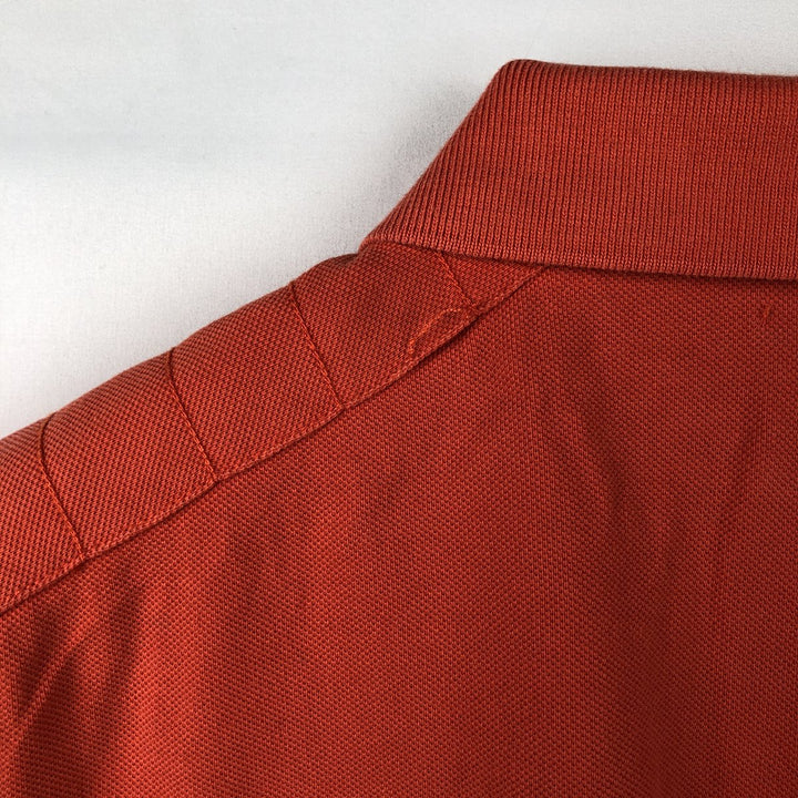 Ralph Lauren POLO RALPH LAUREN CUSTOM FIT short sleeve polo shirt men's size S cotton orange type Vintage Second Hand