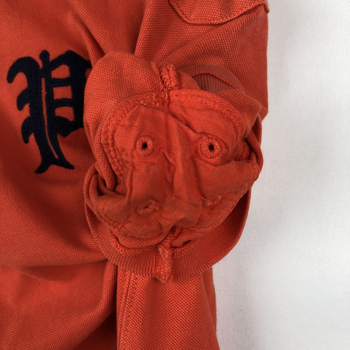 Ralph Lauren POLO RALPH LAUREN CUSTOM FIT short sleeve polo shirt men's size S cotton orange type Vintage Second Hand