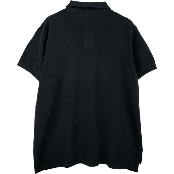 Ralph Lauren POLO by Ralph Lauren CUSTOM FIT Big Pony Short Sleeve Polo Shirt Men's XL cotton black type Vintage Second Hand