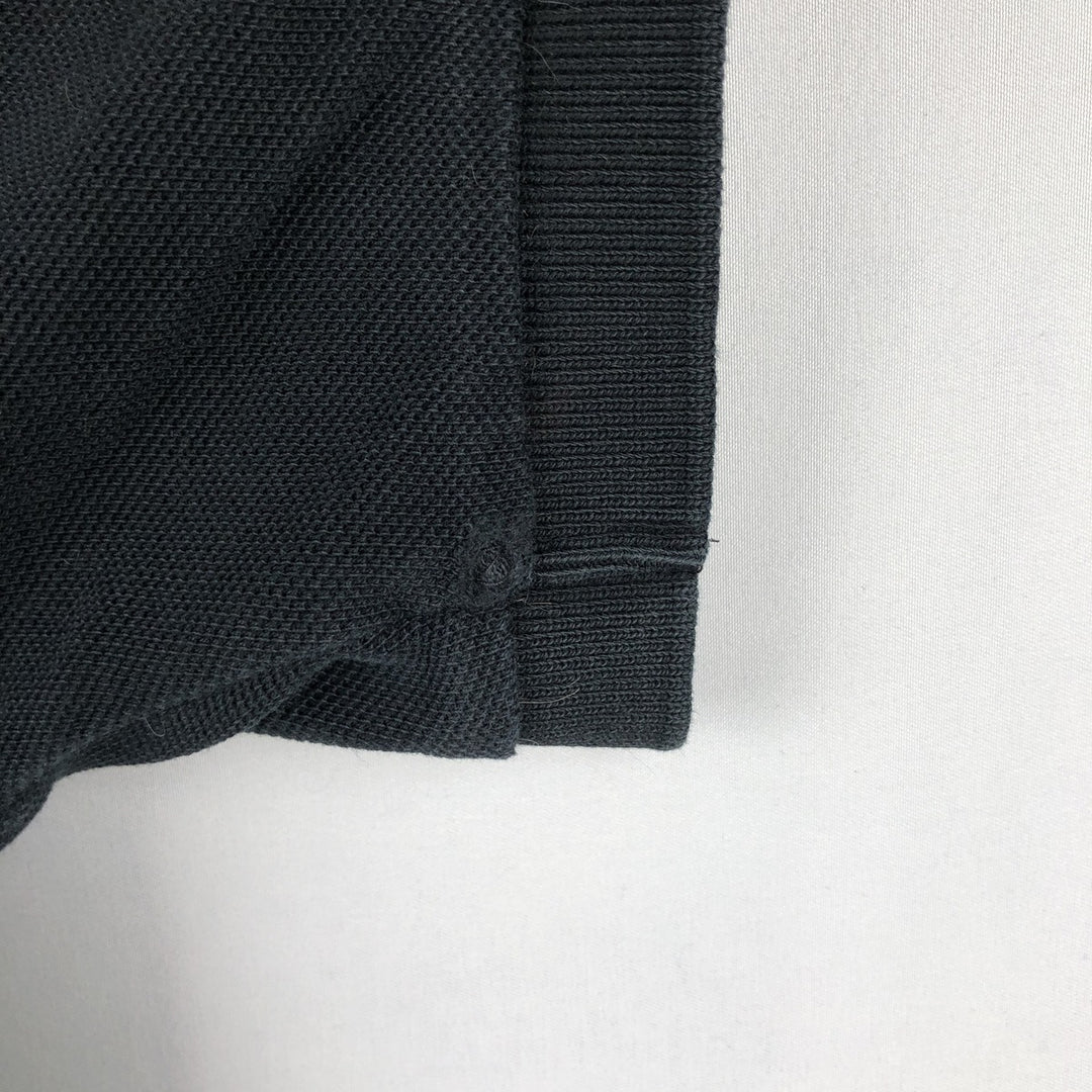 Ralph Lauren POLO by Ralph Lauren CUSTOM FIT Big Pony Short Sleeve Polo Shirt Men's XL cotton black type Vintage Second Hand