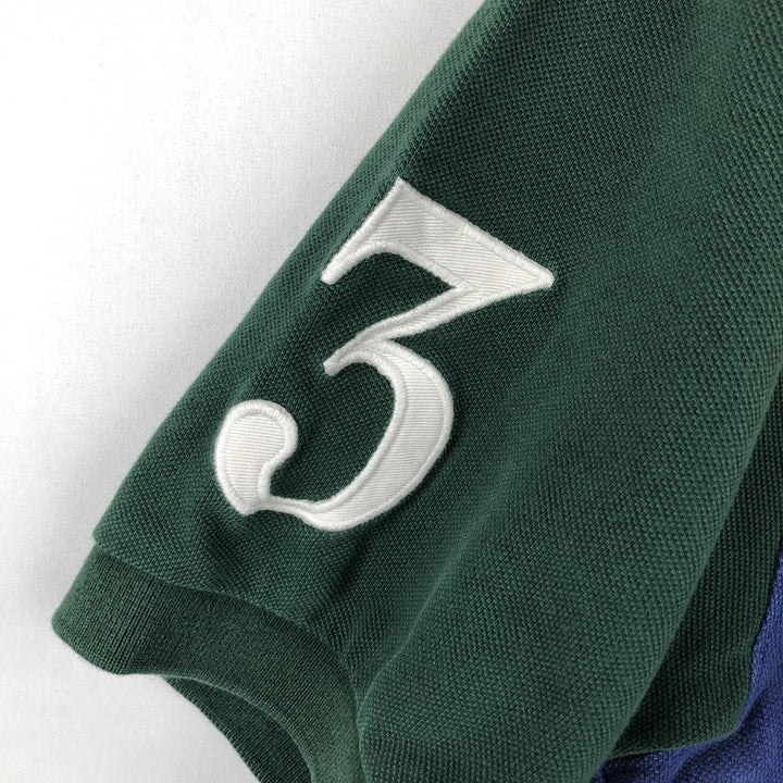 Ralph Lauren POLO by Ralph Lauren Big Pony Short Sleeve Polo Shirt Men's M cotton blue type Vintage Second Hand