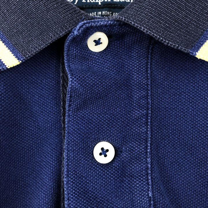 Ralph Lauren POLO by Ralph Lauren Big Pony Short Sleeve Polo Shirt Men's M cotton blue type Vintage Second Hand