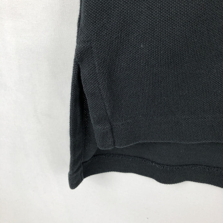Ralph Lauren POLO by Ralph Lauren CUSTOM FIT Big Pony Short Sleeve Polo Shirt Men's L size cotton black type Vintage Second Hand