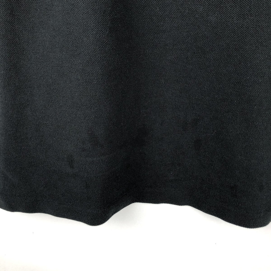 Ralph Lauren POLO by Ralph Lauren CUSTOM FIT Big Pony Short Sleeve Polo Shirt Men's L size cotton black type Vintage Second Hand