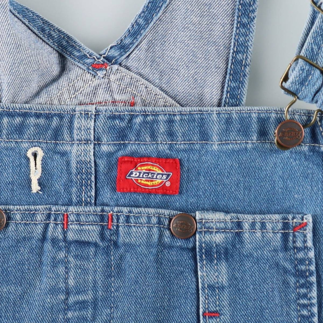 Dickies denim overalls for men, equivalent to w36 cotton blue type Vintage Second Hand