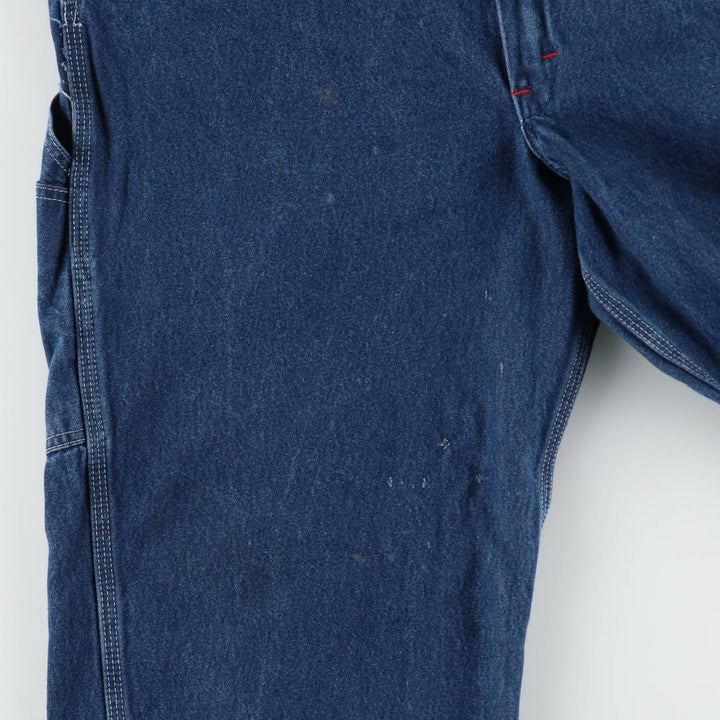Dickies denim overalls for men, equivalent to W39 cotton blue type Vintage Second Hand