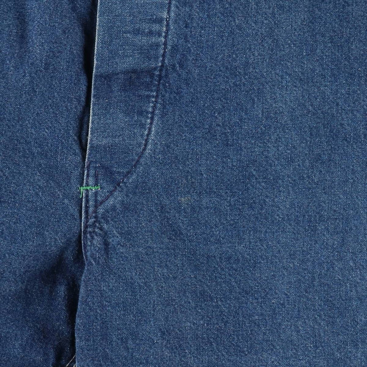 Big Smith denim overalls, made in the USA, men's size W42 (approx.). unclear blue type Vintage Second Hand