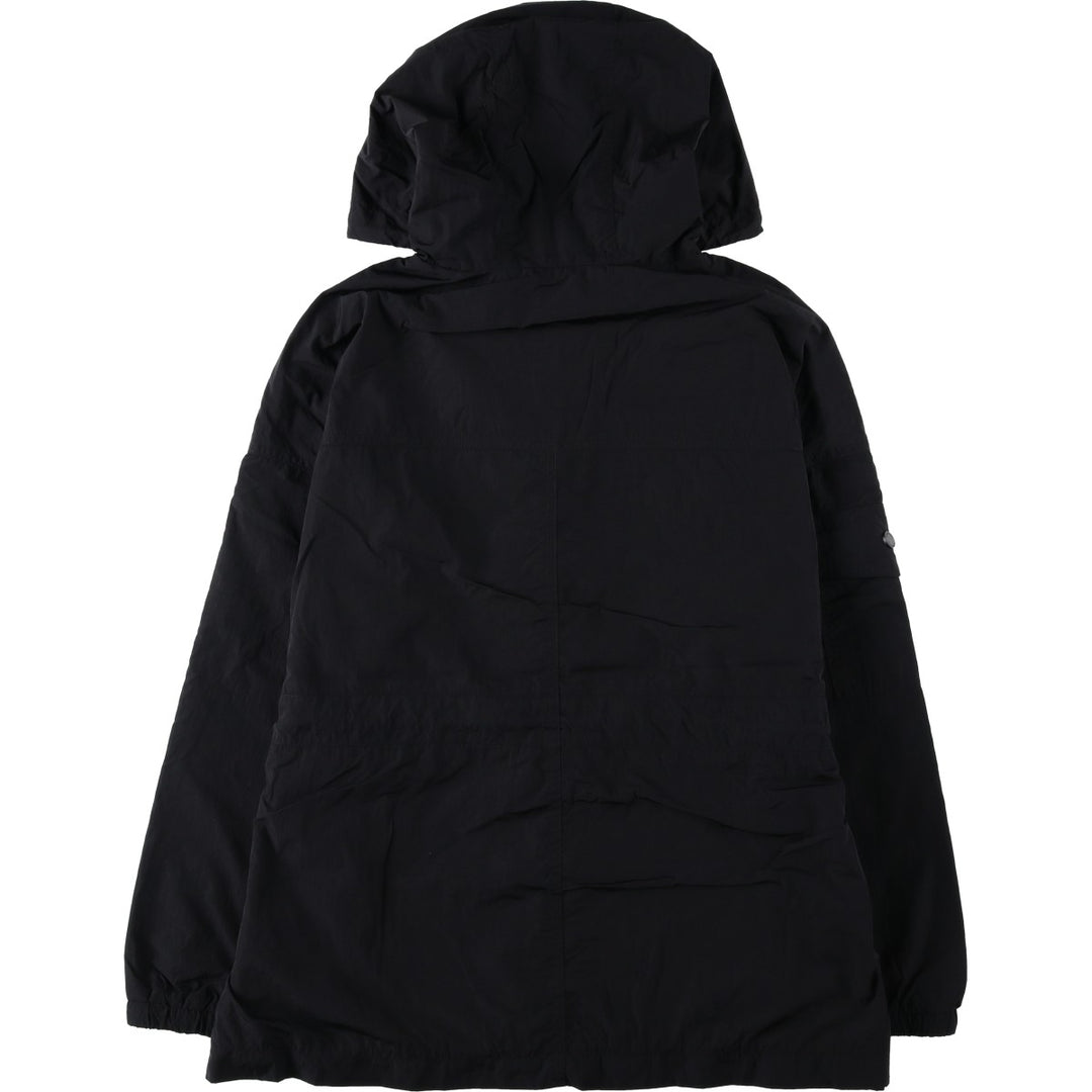 Calvin Klein PERFORMANCE Nylon Parka, Men's Size M (approx.) Nylon black type Vintage Second Hand