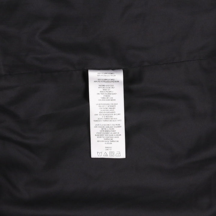 Calvin Klein PERFORMANCE Nylon Parka, Men's Size M (approx.) Nylon black type Vintage Second Hand