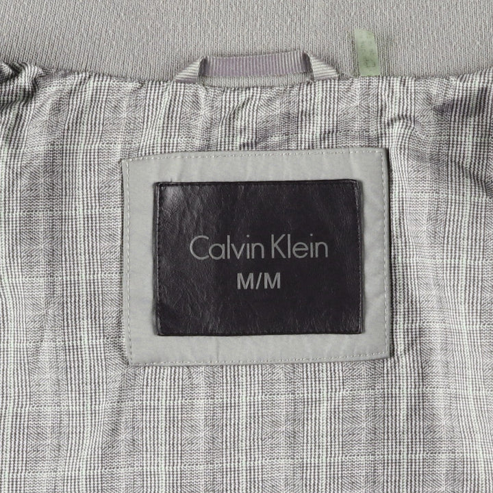 Calvin Klein windbreaker, men's size M (equivalent to size M) polyester gray type Vintage Second Hand