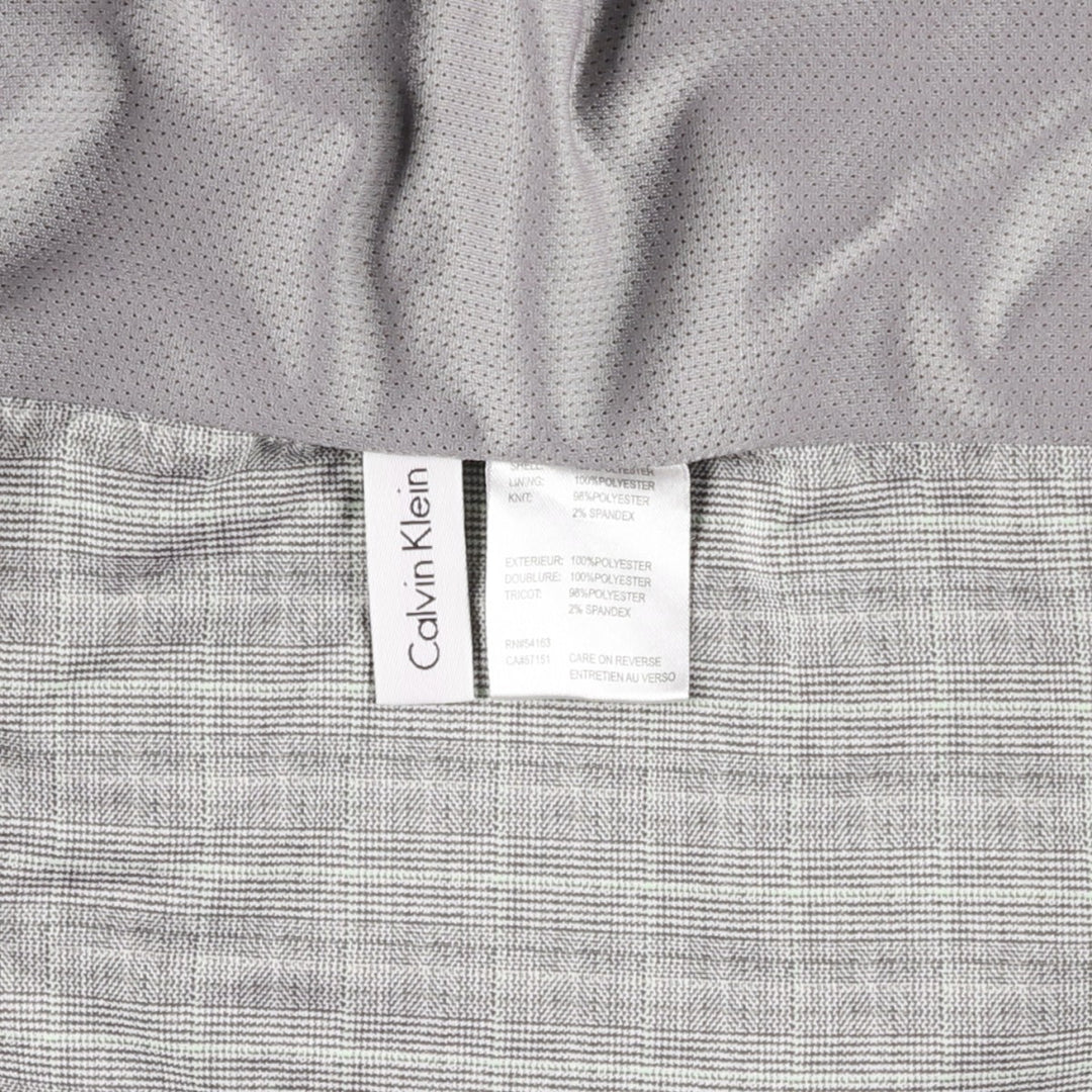 Calvin Klein windbreaker, men's size M (equivalent to size M) polyester gray type Vintage Second Hand