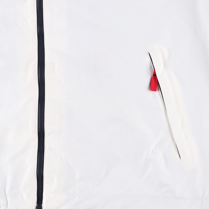 Vintage 80s-90'S Lands' End nylon jacket, men's size XL Nylon white type Vintage Second Hand