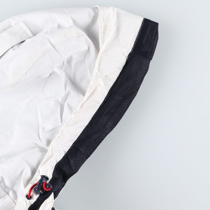 Vintage 80s-90'S Lands' End nylon jacket, men's size XL Nylon white type Vintage Second Hand