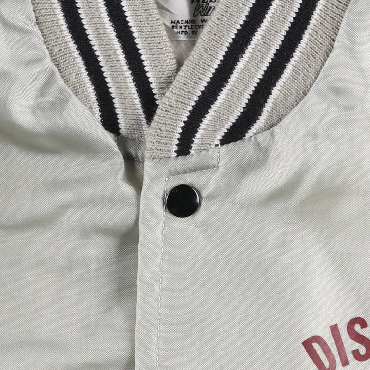70s-80'S West Wind Varsity Jacket Award Jacket Men's Size S (Equivalent) Vintage unclear Silver type Vintage Second Hand