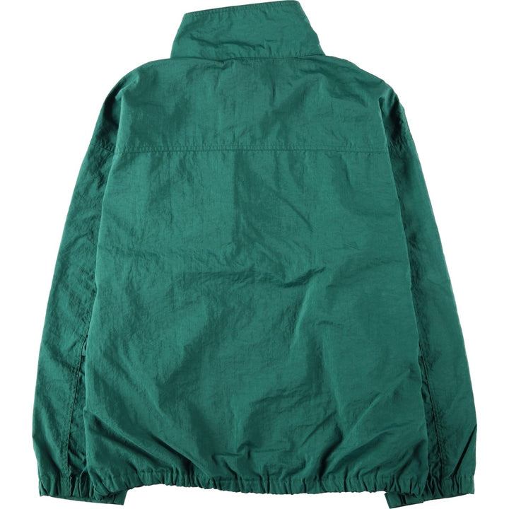 80s-90'S Lands' End Nylon Jacket, Men's Size L (approx.), Vintage Nylon Green type dark green Vintage Second Hand