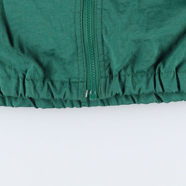 80s-90'S Lands' End Nylon Jacket, Men's Size L (approx.), Vintage Nylon Green type dark green Vintage Second Hand