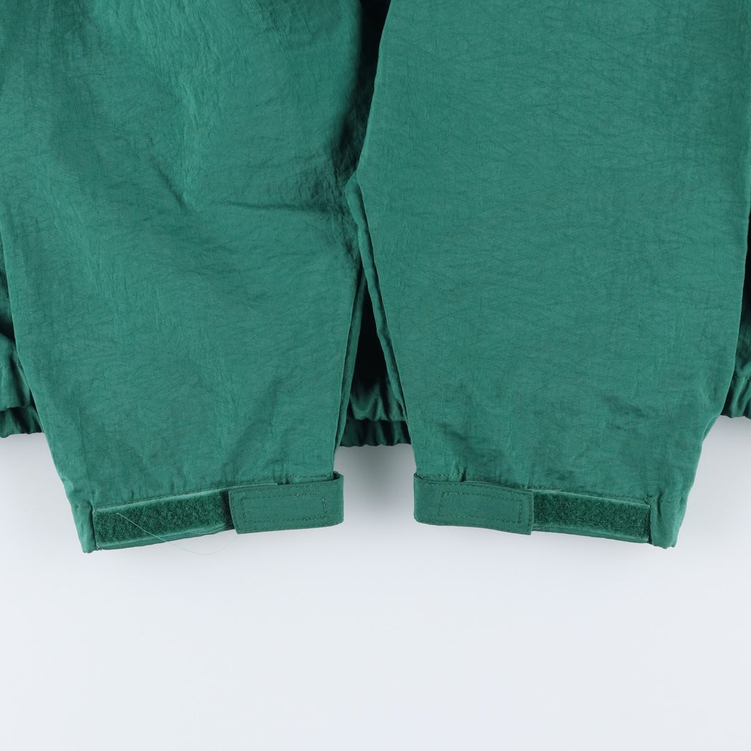 80s-90'S Lands' End Nylon Jacket, Men's Size L (approx.), Vintage Nylon Green type dark green Vintage Second Hand