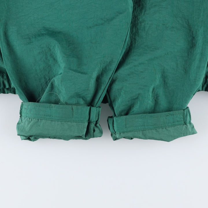80s-90'S Lands' End Nylon Jacket, Men's Size L (approx.), Vintage Nylon Green type dark green Vintage Second Hand