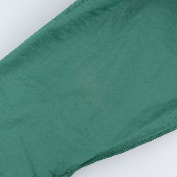 80s-90'S Lands' End Nylon Jacket, Men's Size L (approx.), Vintage Nylon Green type dark green Vintage Second Hand