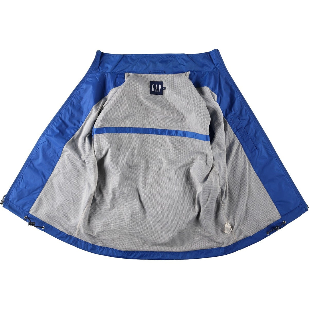 2000'S GAP Ripstop Windbreaker, Men's Size M (approx.) polyester blue type Vintage Second Hand