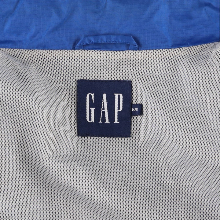 2000'S GAP Ripstop Windbreaker, Men's Size M (approx.) polyester blue type Vintage Second Hand