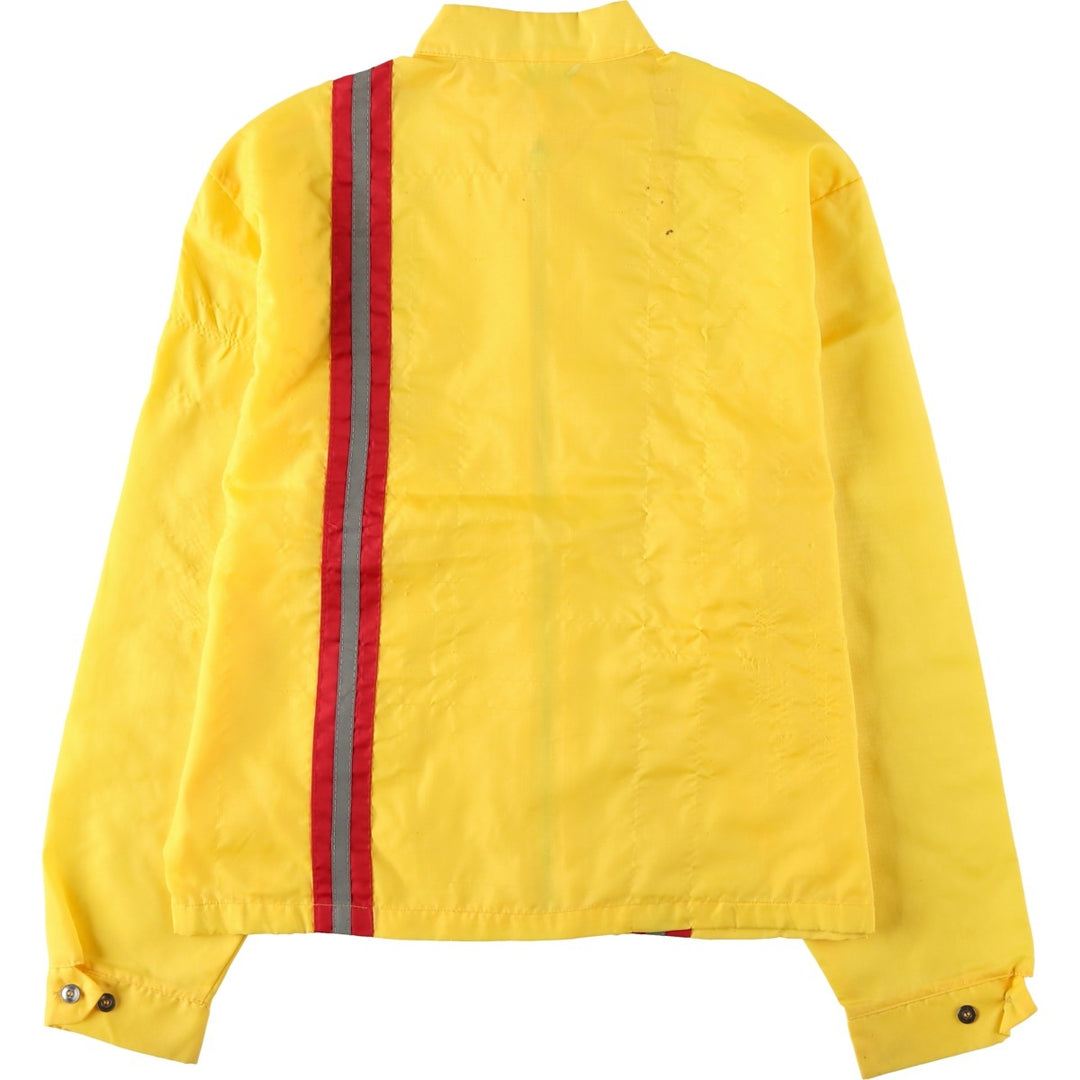 1960'S Lands' End Bonner Racing Jacket, Men's Size M (approx.), Vintage unclear yellow type Vintage Second Hand