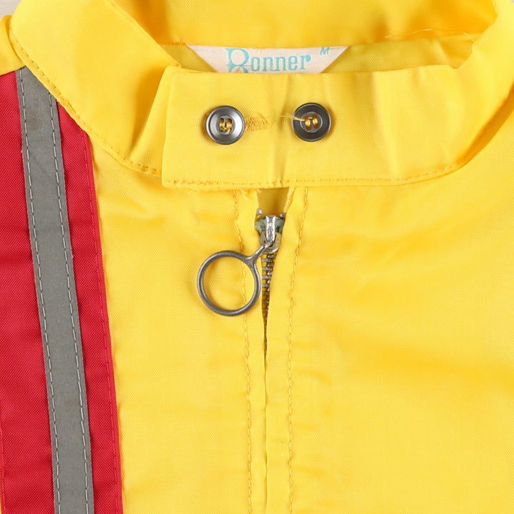 1960'S Lands' End Bonner Racing Jacket, Men's Size M (approx.), Vintage unclear yellow type Vintage Second Hand