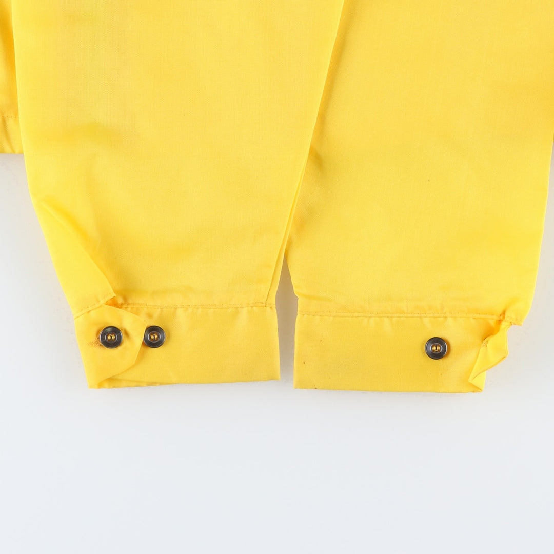 1960'S Lands' End Bonner Racing Jacket, Men's Size M (approx.), Vintage unclear yellow type Vintage Second Hand