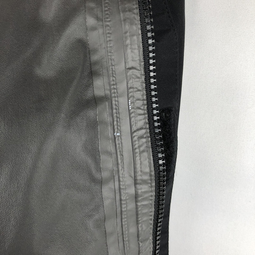 Harley-Davidson Men's Windbreaker (Size L) polyester black type Vintage Second Hand