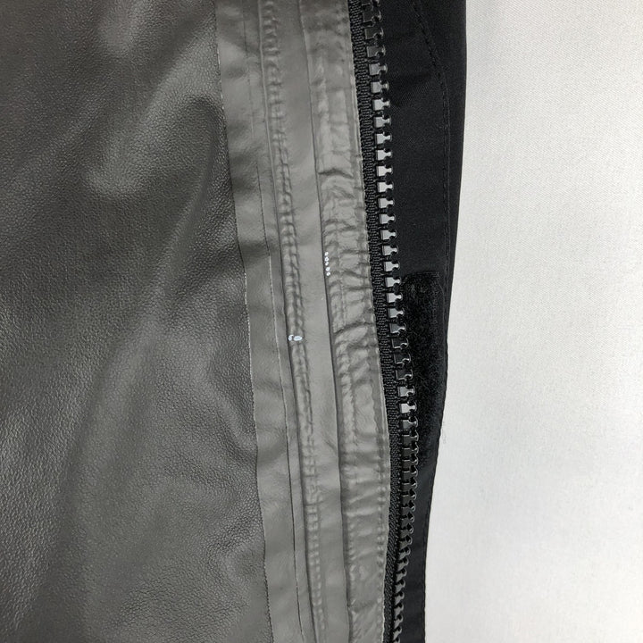 Harley-Davidson Men's Windbreaker (Size L) polyester black type Vintage Second Hand