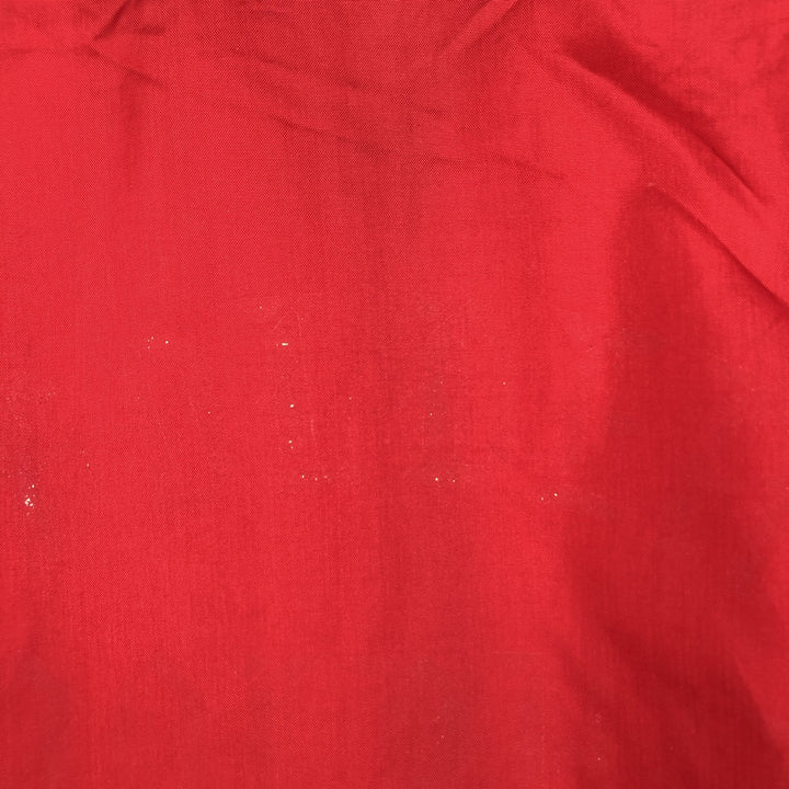 70s-80'S Budweiser racing jacket, men's size L equivalent, vintage. unclear red type Vintage Second Hand