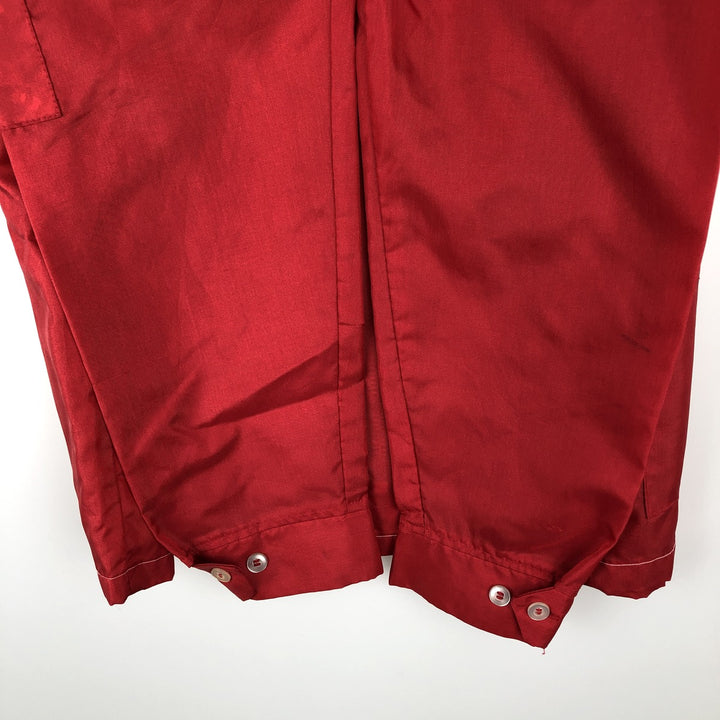 70s-80'S Budweiser racing jacket, men's size L equivalent, vintage. unclear red type Vintage Second Hand