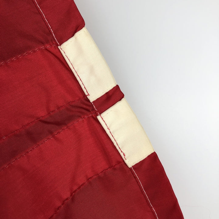 70s-80'S Budweiser racing jacket, men's size L equivalent, vintage. unclear red type Vintage Second Hand