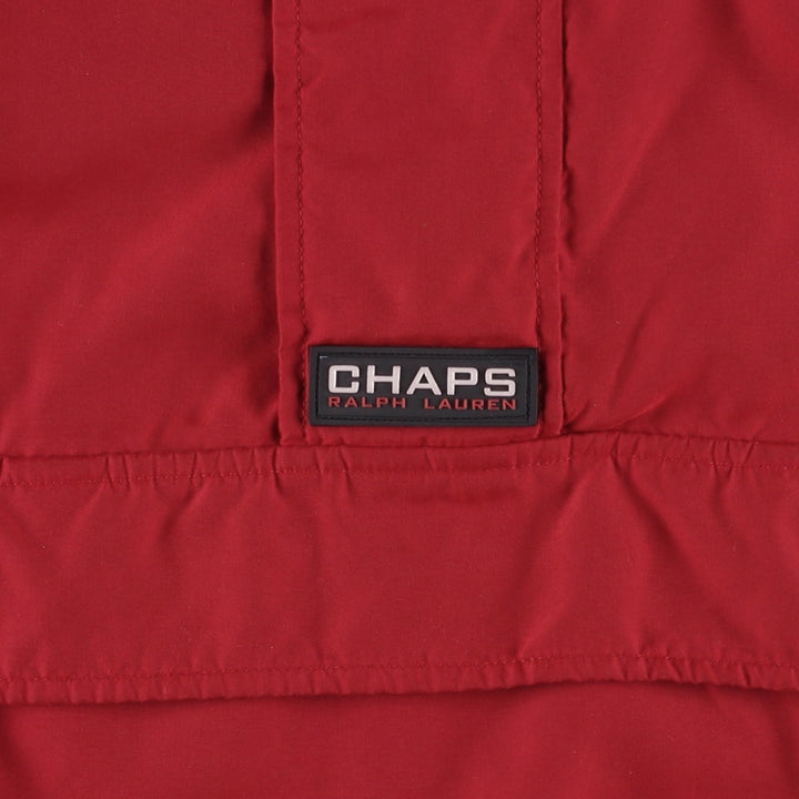 Ralph Lauren CHAPS Anorak Jacket, Made in Russia, Men's Size M (approx.) polyester burgundy type Vintage Second Hand