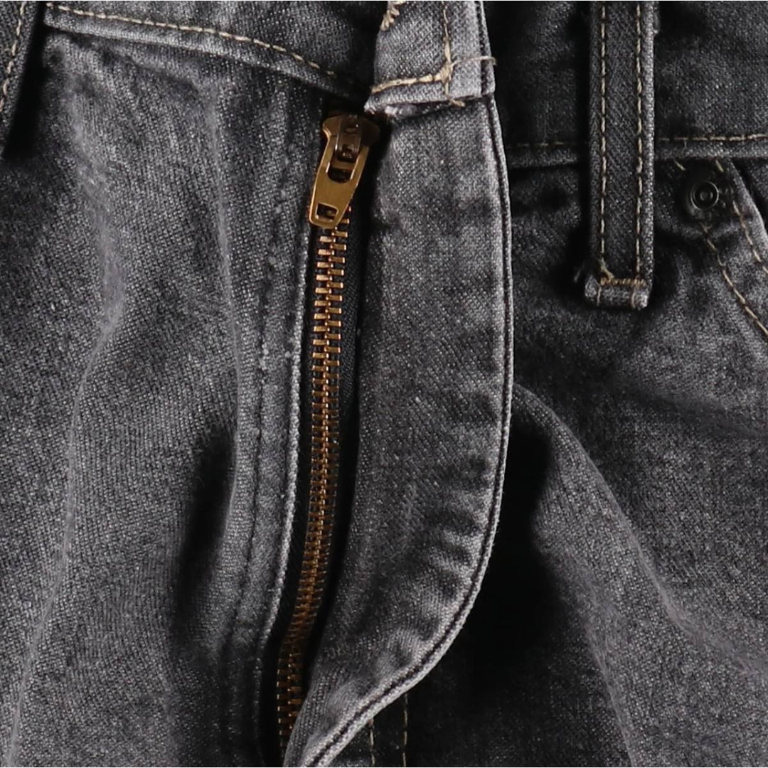 Dickies Black Denim Straight Leg Jeans, Men's W35 (approx.) cotton black type Vintage Second Hand
