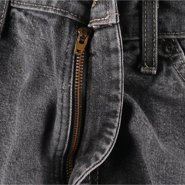Dickies Black Denim Straight Leg Jeans, Men's W35 (approx.) cotton black type Vintage Second Hand