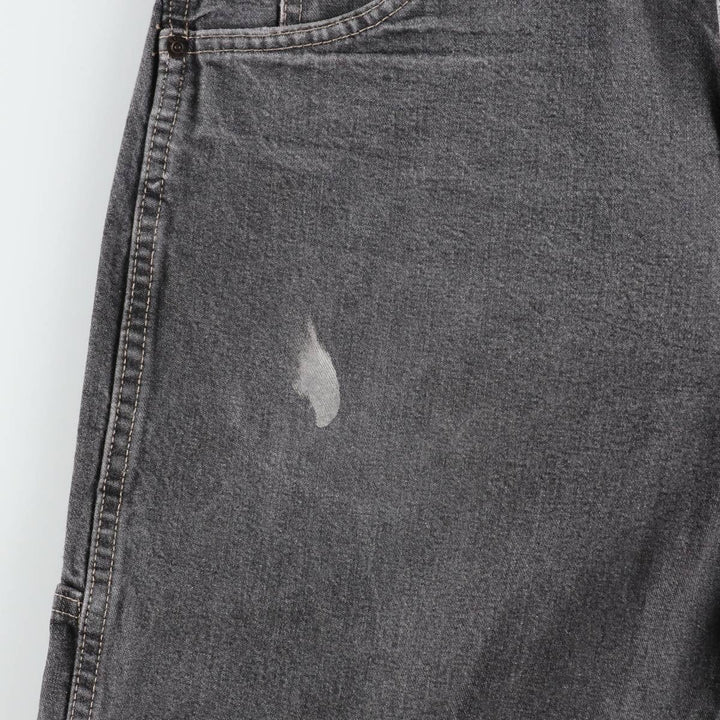 Dickies Black Denim Straight Leg Jeans, Men's W35 (approx.) cotton black type Vintage Second Hand