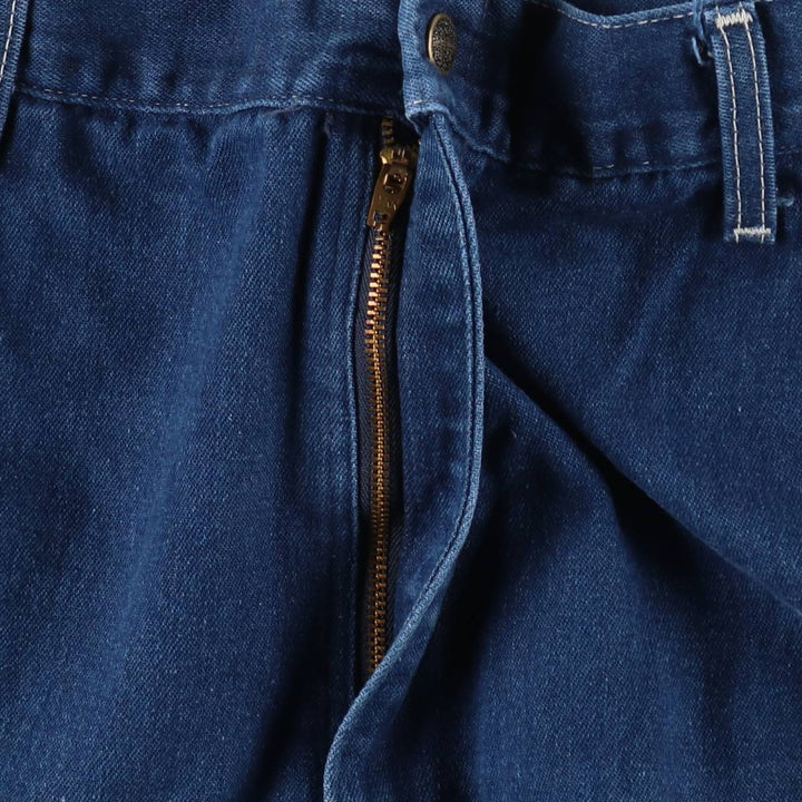 80s-90'S Sears ROEBUCKS WearTUFF Denim Painter Pants, Men's W36 (approx.), Vintage unclear blue type Vintage Second Hand